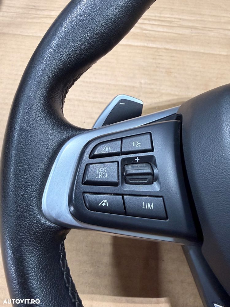 Volan piele cu comenzi, padele si airbag BMW X1 F48 LCI an 2019-2022 - 2