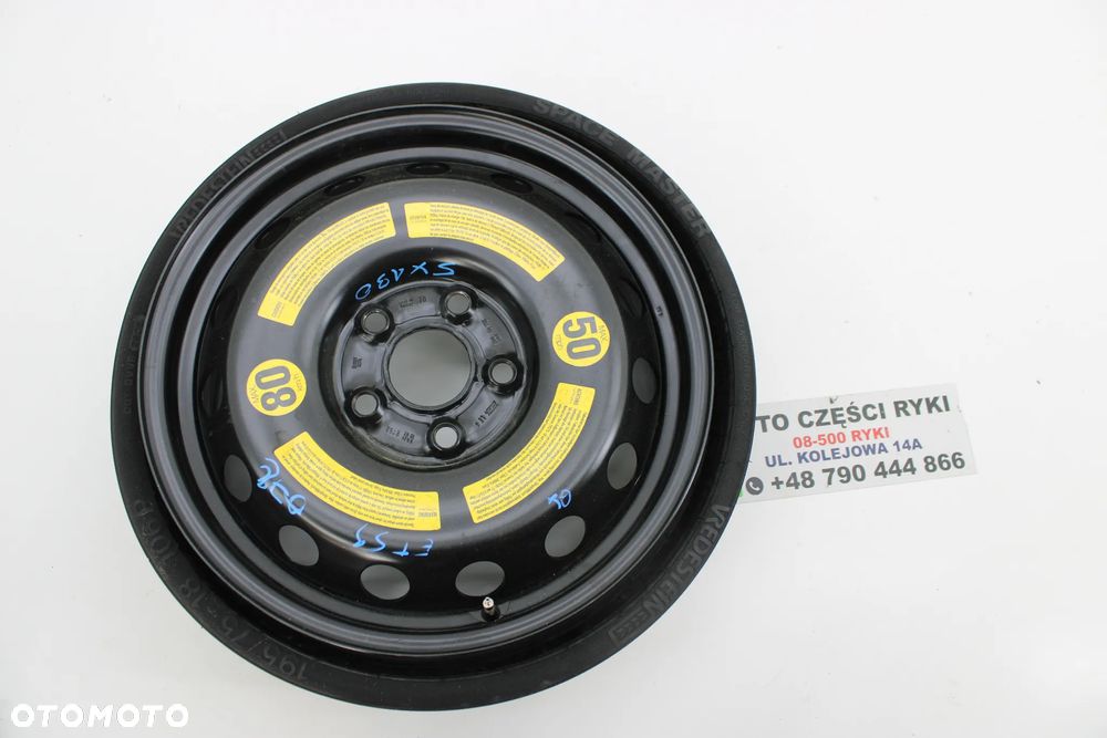 VW Koło dojazdowe  18 5x130 - 1