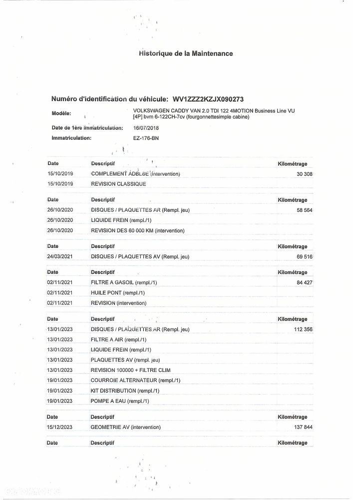 Volkswagen CADDY - 30