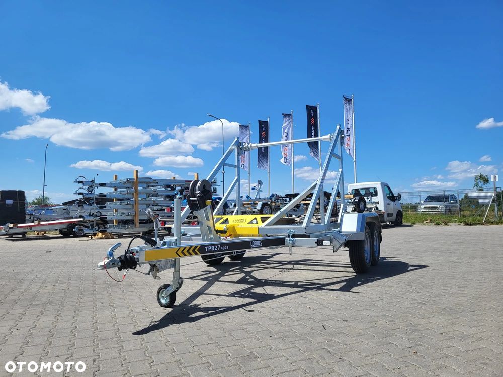 Lorries Dostawa przyczepa kablowa DMC2700kg DRUM do kabli i światłowodów SOLIDNA - 13