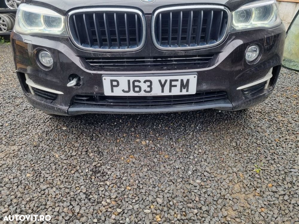 Bara fata BMW X5 F15 2013 - 2018 Sparkling Brown met B53/8 (1268) model cu spalatoare far - 1