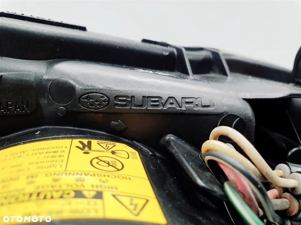 SUBARU LEGACY IV LIFT / OUTBACK III 07-09r LAMPA PRZÓD XENON ORY EU !!! - 22