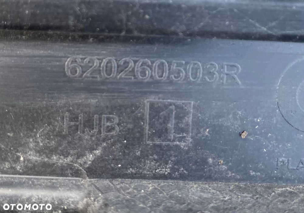 RENAULT Kaptur CAPTUR 2 II ZDERZAK PRZEDNI PRZÓD NAKŁADKA DOKŁADKA LISTWA SPOILER ZDERZAKA PRZEDNIEGO W ZDERZAK PRZEDNI dyfuzor przód 620842373R  620260503R - 10