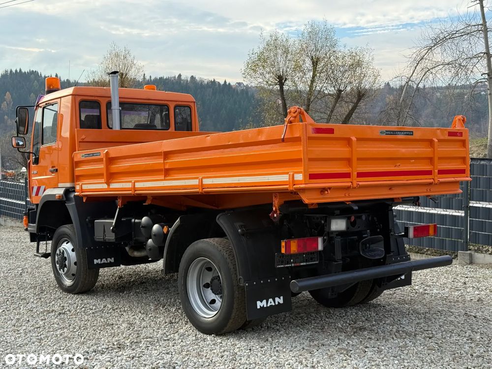 MAN * MAN 14-220 * Kiper Wywrotka Meiller * 4x4 * Zimowe Utrzymanie * Unimog * - 10