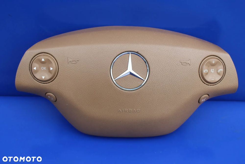 Airbag poduszka kierowcy brąz stan BDB OE Mercedes W221 W216 CL - 2