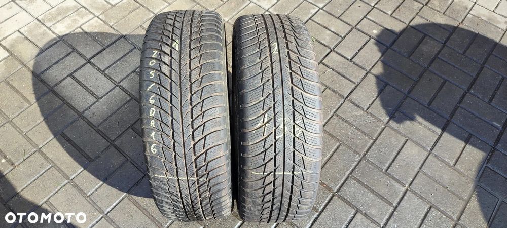 OPONY ZIMOWE 205/60R16 92H BRIDGESTONE BLIZZAK LM001 (3919) ZIMA 2 SZTUKI PARA - 10