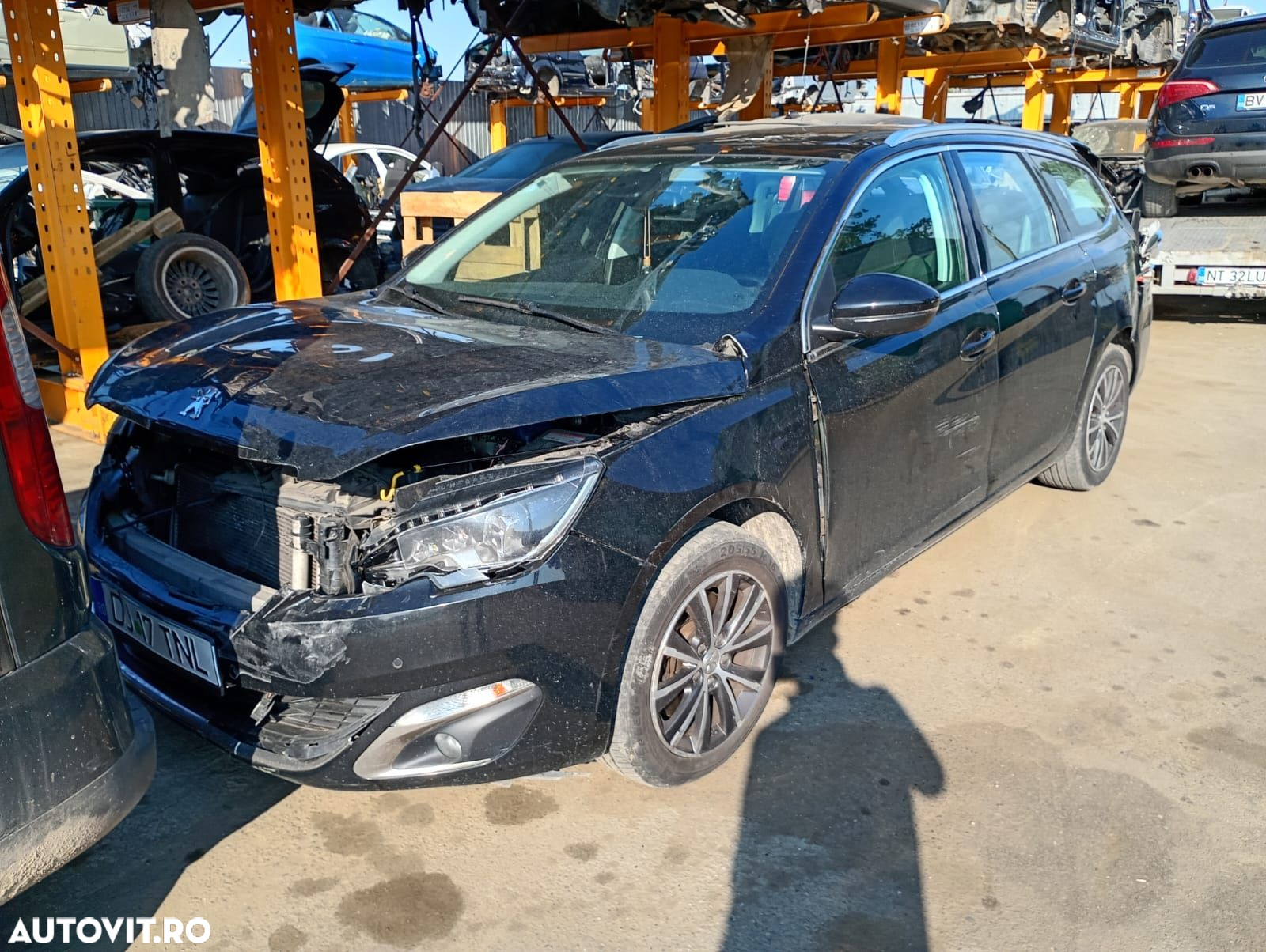 Maner interior dreapta spate 98000004vv Peugeot 308 T9 [2013 - 2017] - 4
