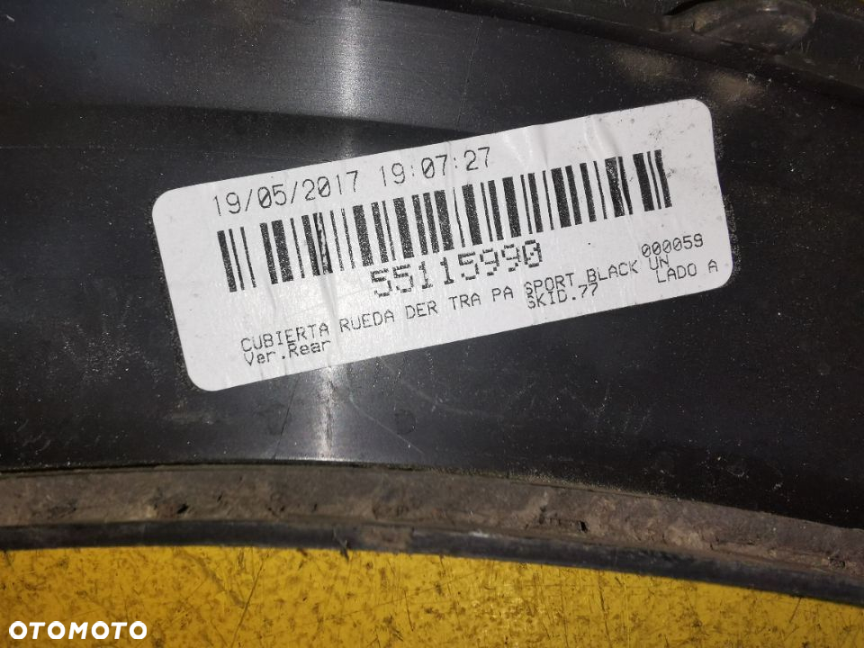 VW BEETLE R-LINE SPORT OSŁONA ZDERZAKA TYŁ LEWA PRAWA 5C5854827A - 6