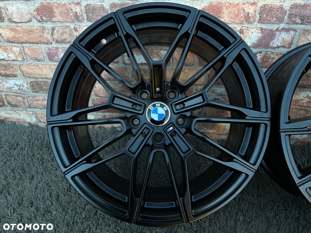NOWE alufelgi M pakiet 5x120 18 felgi 8j ET35 BMW seria 3 E36 E46 E90 F30 F10 F12 F01 F20 E87 F32 F34 Z3 Z4 E60 xDrive jak Styling 930 czarne Japan Racing Carbonado Rubin - 5