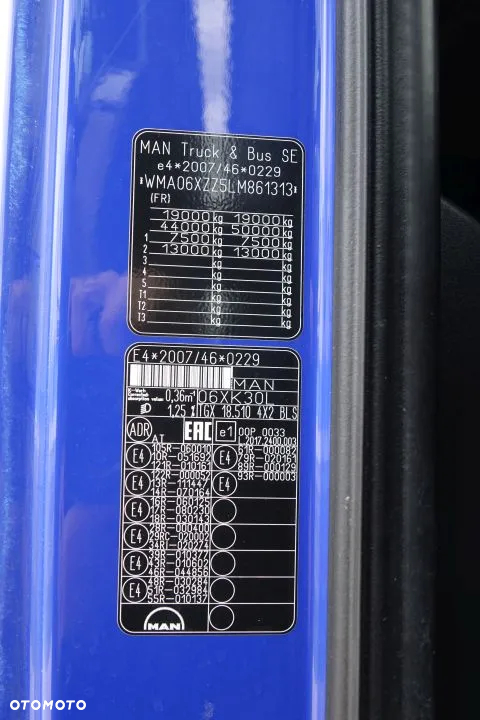 MAN TGX 18.510 4X2 BLS / XLX / STANDARD / E6 / AUTOMAT / 2 ZBIORNIKI / RETARDER/ LODÓWKA - 38