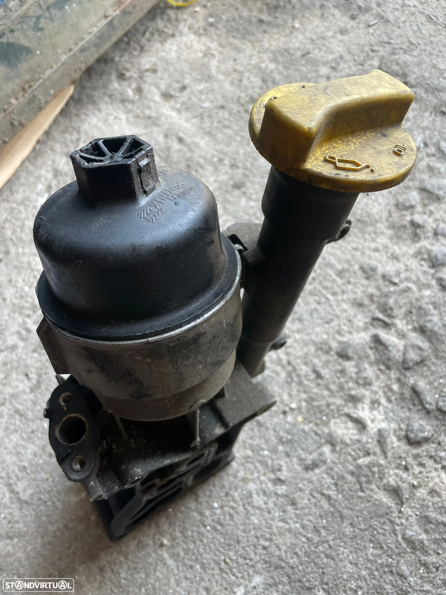 Corpo filtro de óleo, radiador de óleo Opel Combo 1.3 gasóleo - 3