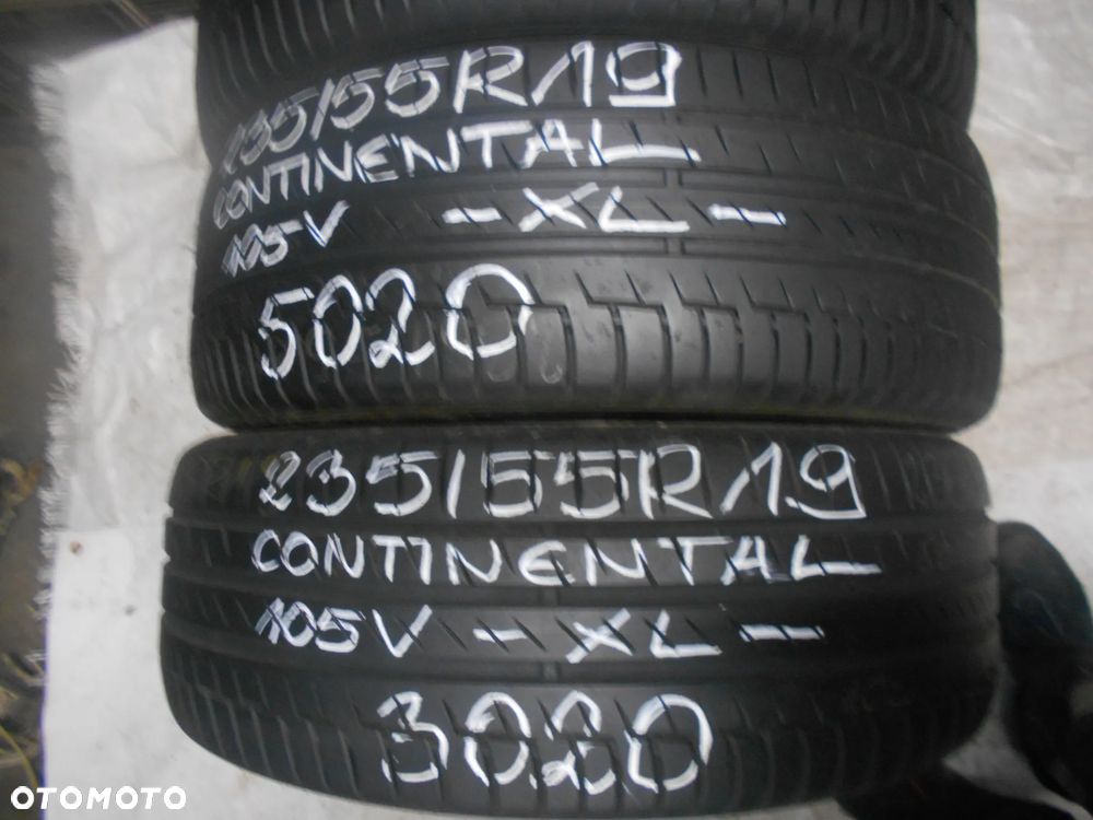 OPONY 235/55R19 CONTINENTAL PREMIUM CONTACT 6 XL DOT 3522 / 3020 7MM - 3