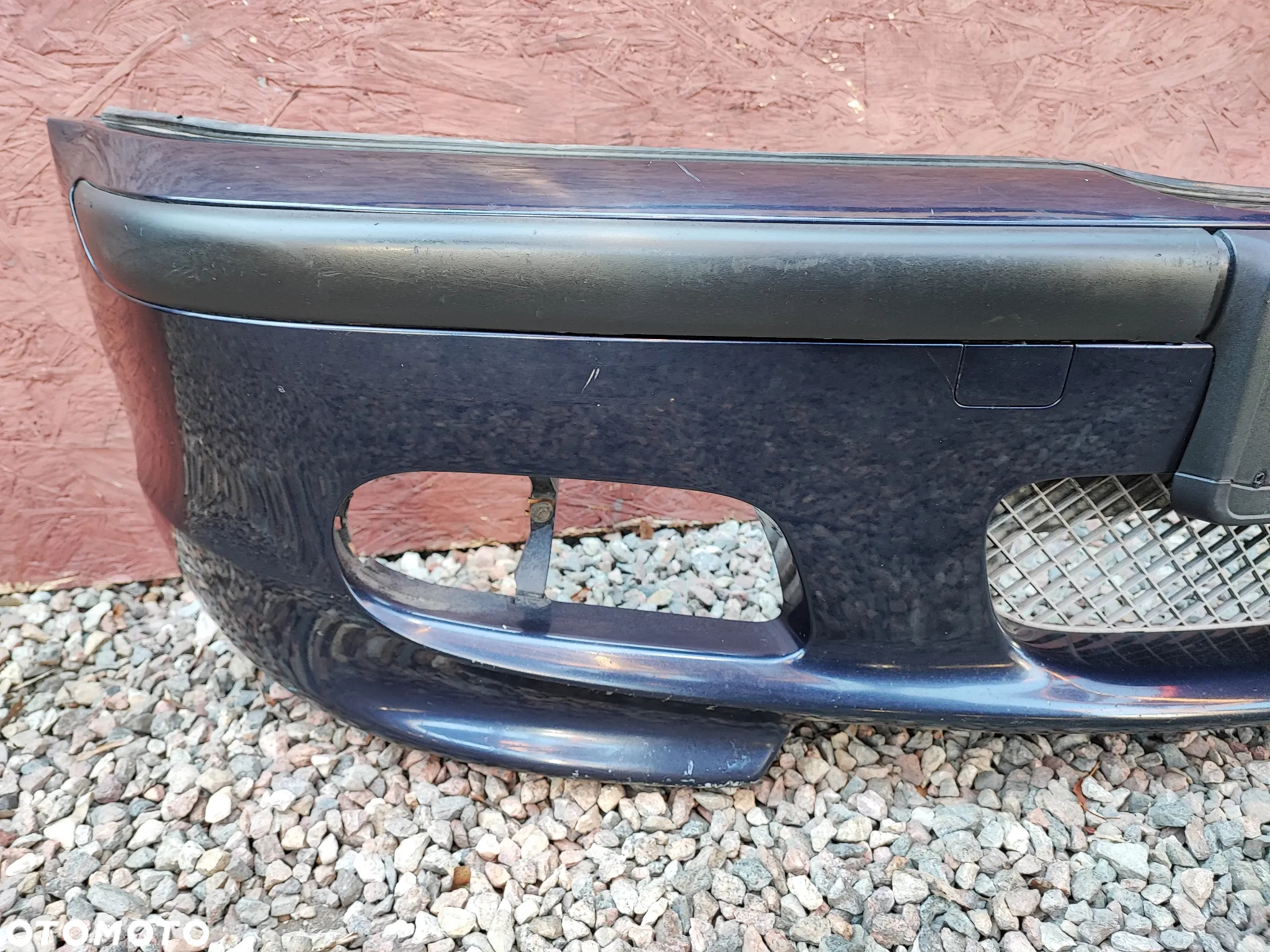 BMW E46 SEDAN / KOMBI ORYGINALNY ZDERZAK M-PAKIET PRZÓD POŁÓWKA DO SPAWANIA W KOLORZE ORIENT-BLAU METALICK O NR.  51 11 7 893 328 OEM - 6