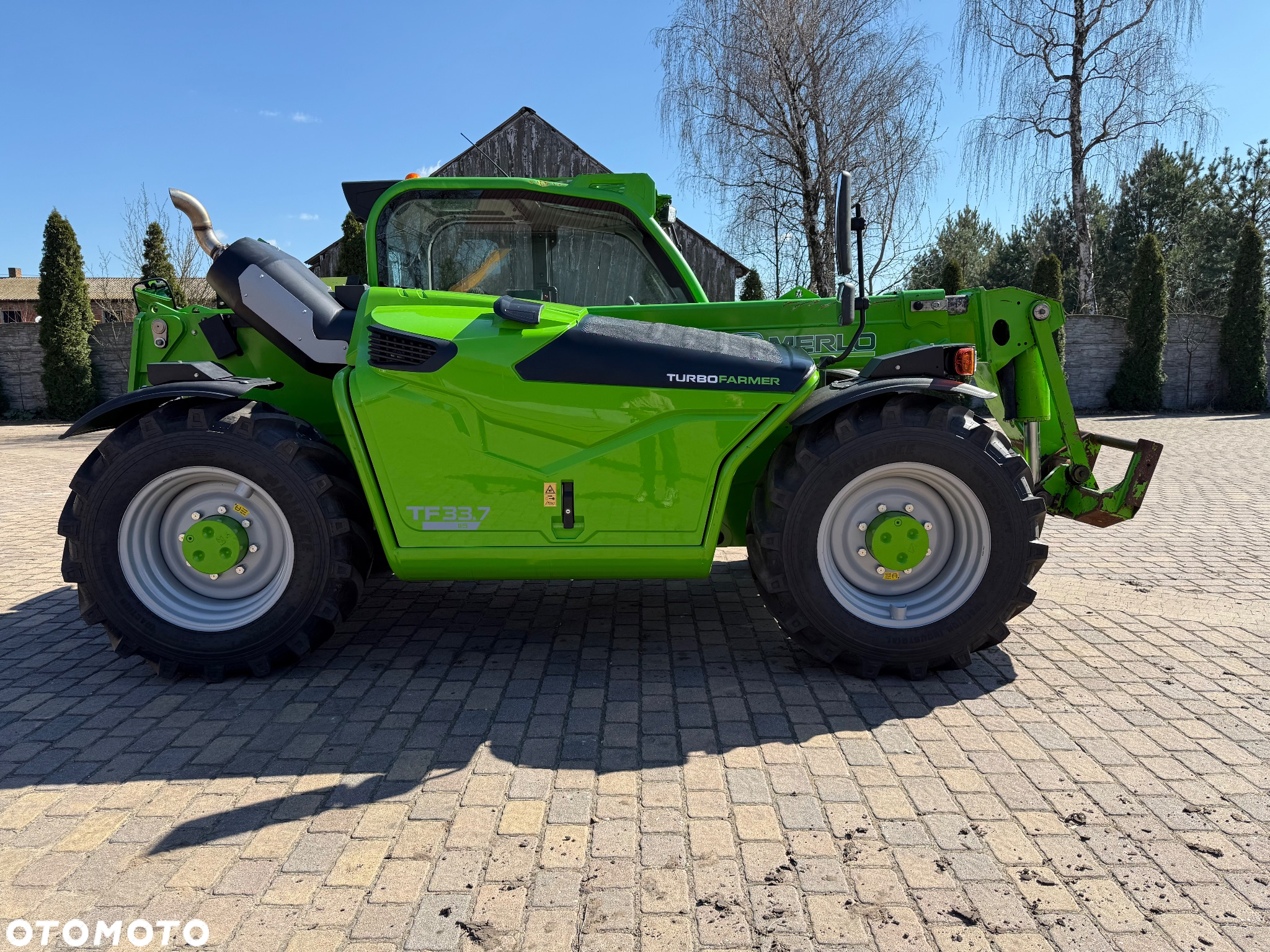 Merlo TF 33,7 2019 3,5 mph Turbofarmer 4x nowe opony Niska 2,15m - 6