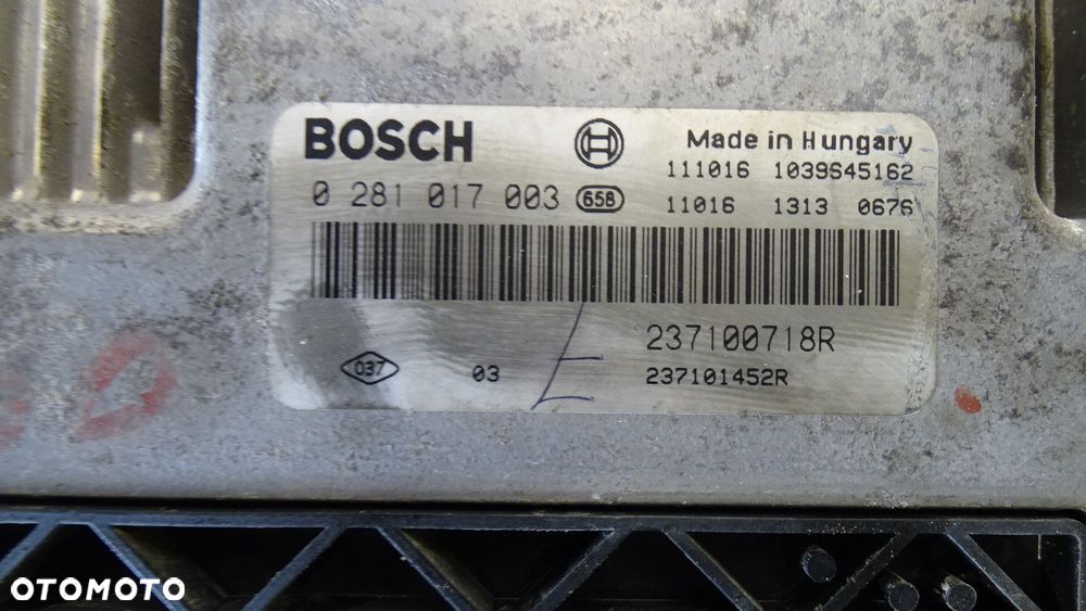 KOMPUTER SILNIKA RENAULT TRAFIC II 2.0DCI 237100718R - 4