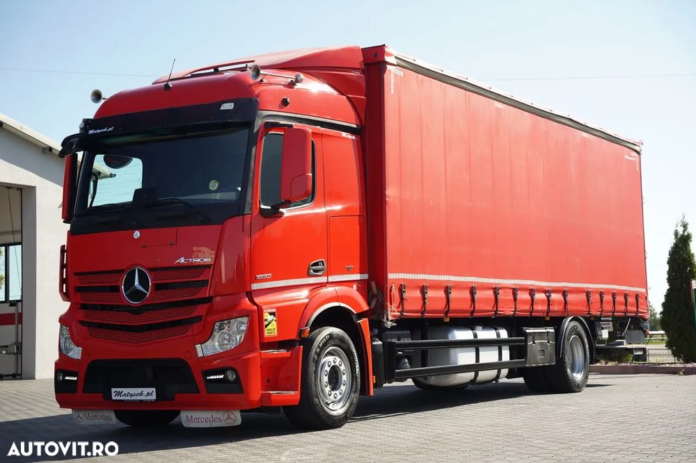 Mercedes-Benz ACTROS 1833 / CORTINĂ - 8,5 M / 4x2 / STREAM SPACE / LIFT DHOLLANDIA - 2