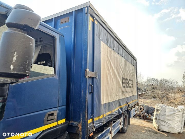 ZABUDOWA SKRZYNIA PLANDEKA PAKA MAGAZYN FIRANKA 5,3 m IVECO EUROCARGO DAF LF 45 55 MERCEDES ATEGO - 11