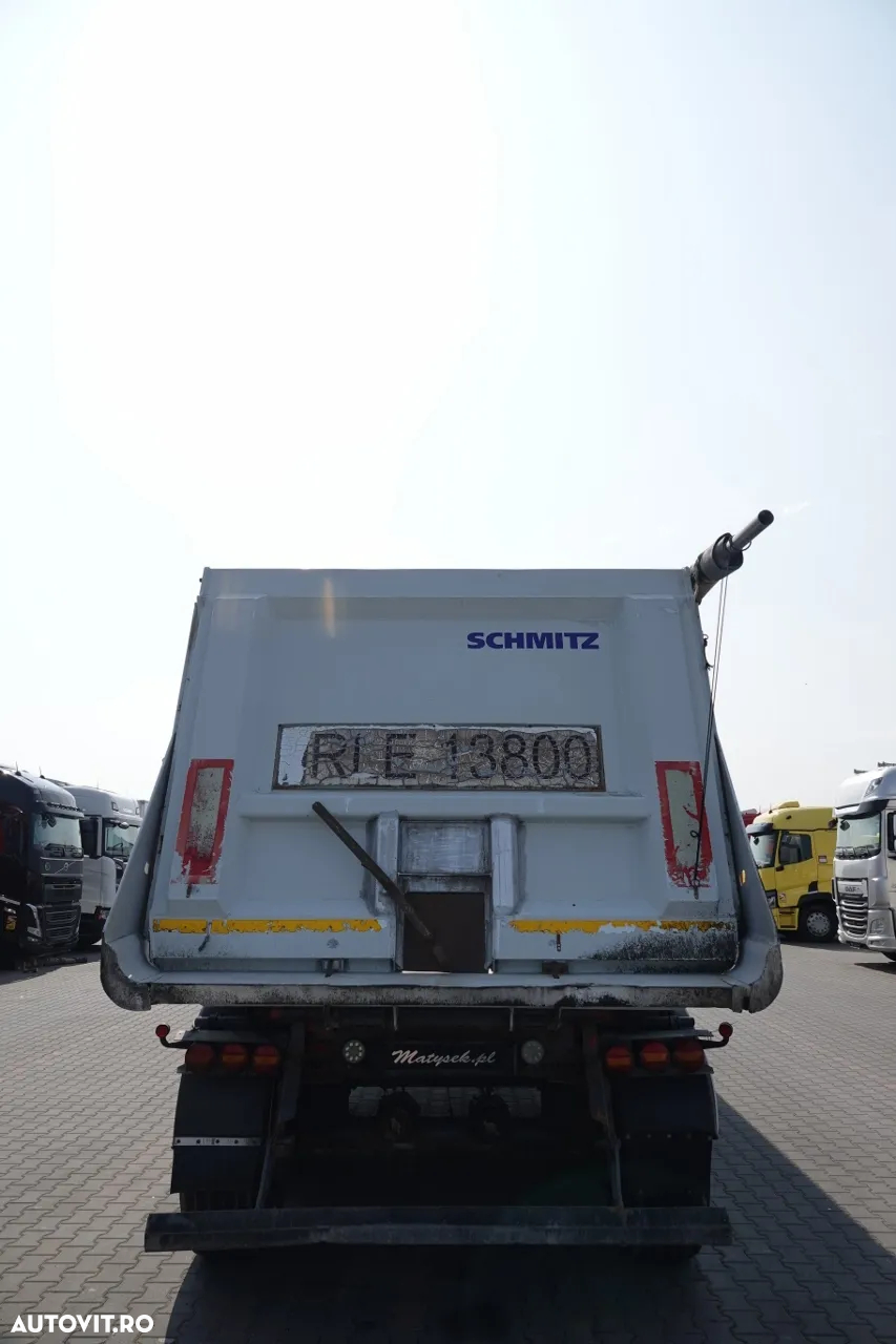 Schmitz Cargobull 40 M3 BASCULATOR / CAMION ALUMINIU / AXIE LIFTATOR / SAF / - 12