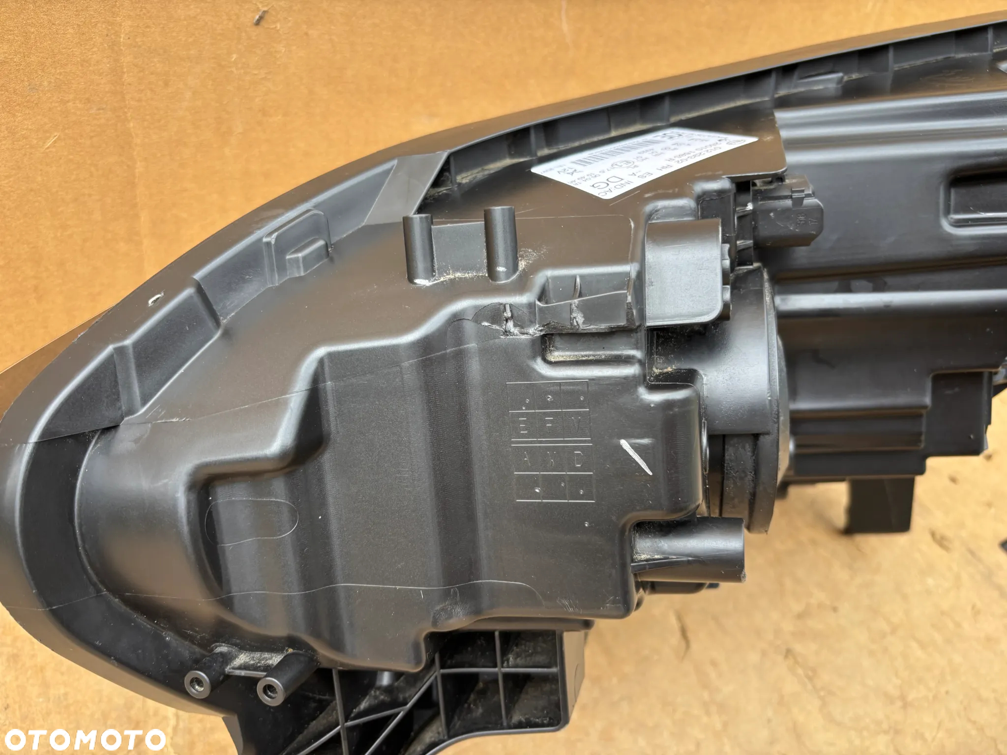Oryginalna Lampa Przednia Prawa Renault Scenic IV 4 260101685R H7 Led Europejska - 10