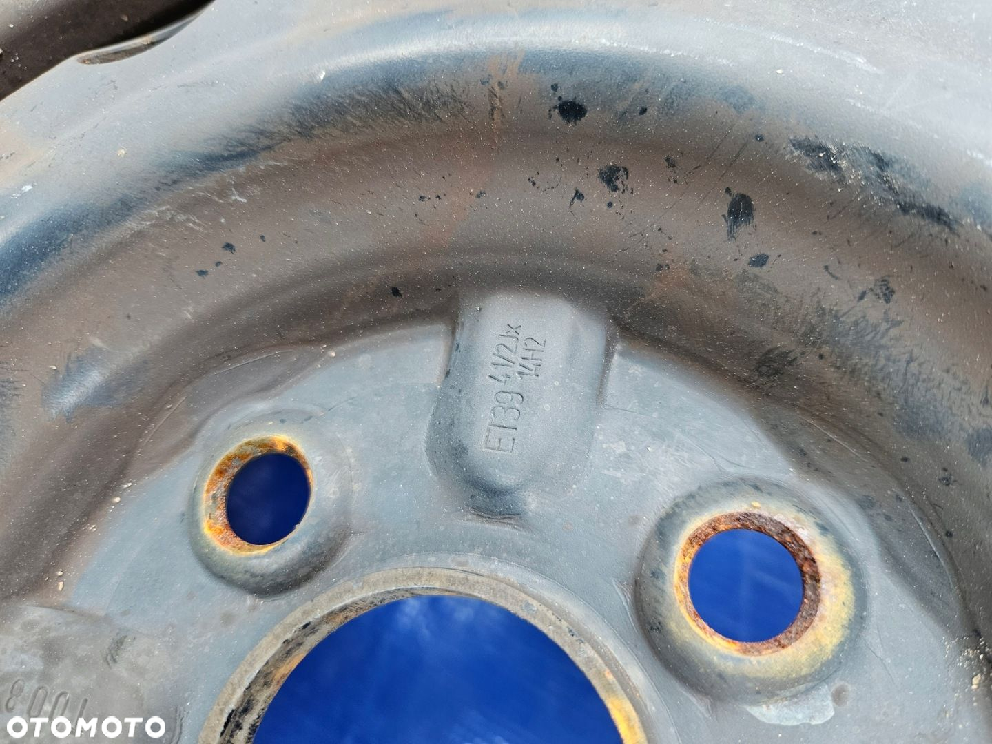 TOYOTA AYGO FELGI STALOWE 14" KOŁPAKI KOMPLET 5 SZT - 4