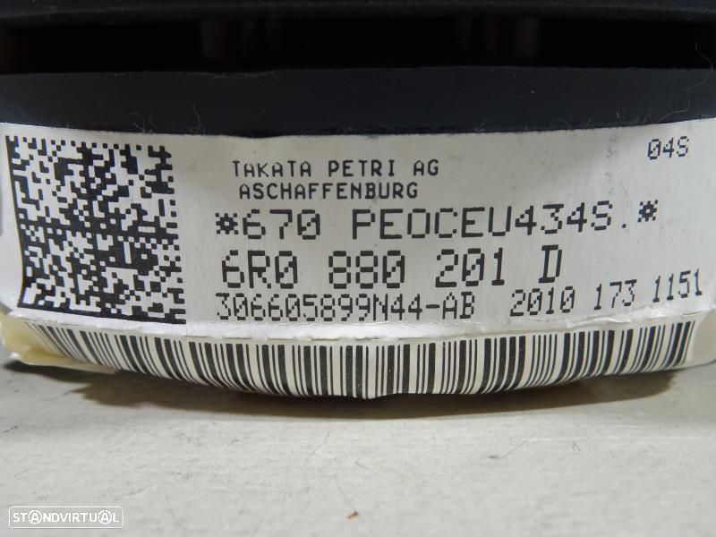 Airbag De Volante Volkswagen Polo (6R1, 6C1)  6R0880201d / 6R0 880 201 - 6