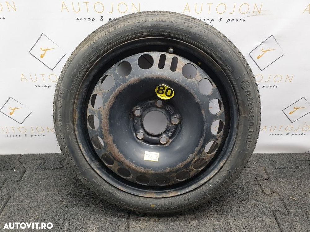 Roata slim OPEL VECTRA C Z02 2002 - 2009 1.9 CDTI Z 19 DT 400BTX16H2 , ET41 , T 115/70 R16 - 1