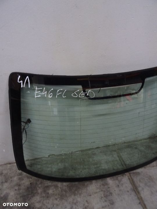 SZYBA TYŁ TYLNA BMW E46 LIFT SEDAN 01-05 NR41 - 2