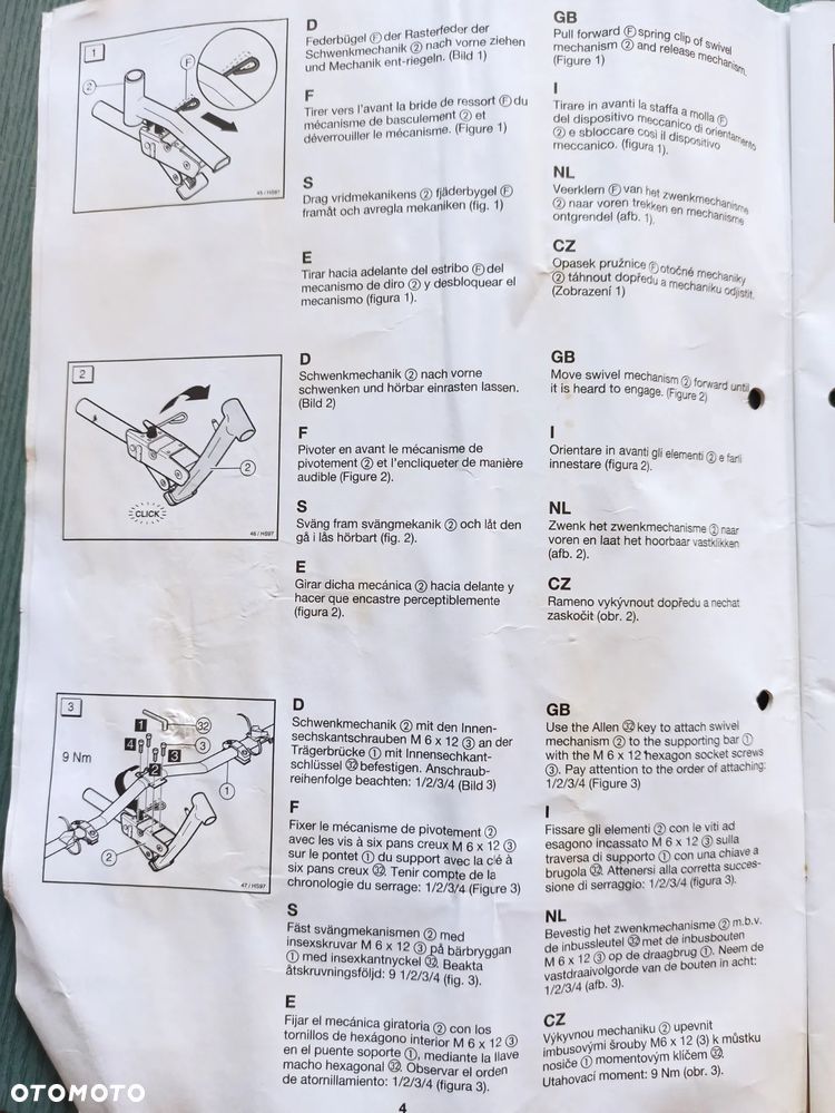 Uchwyt bagażnik rowerowy Votex - 14