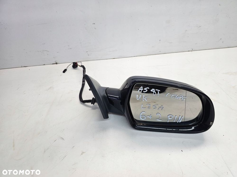 LUSTERKO ZEWNĘTRZNE PRAWE AUDI A5 8T COUPE LIFT LZ5A 6+2 UK - 1