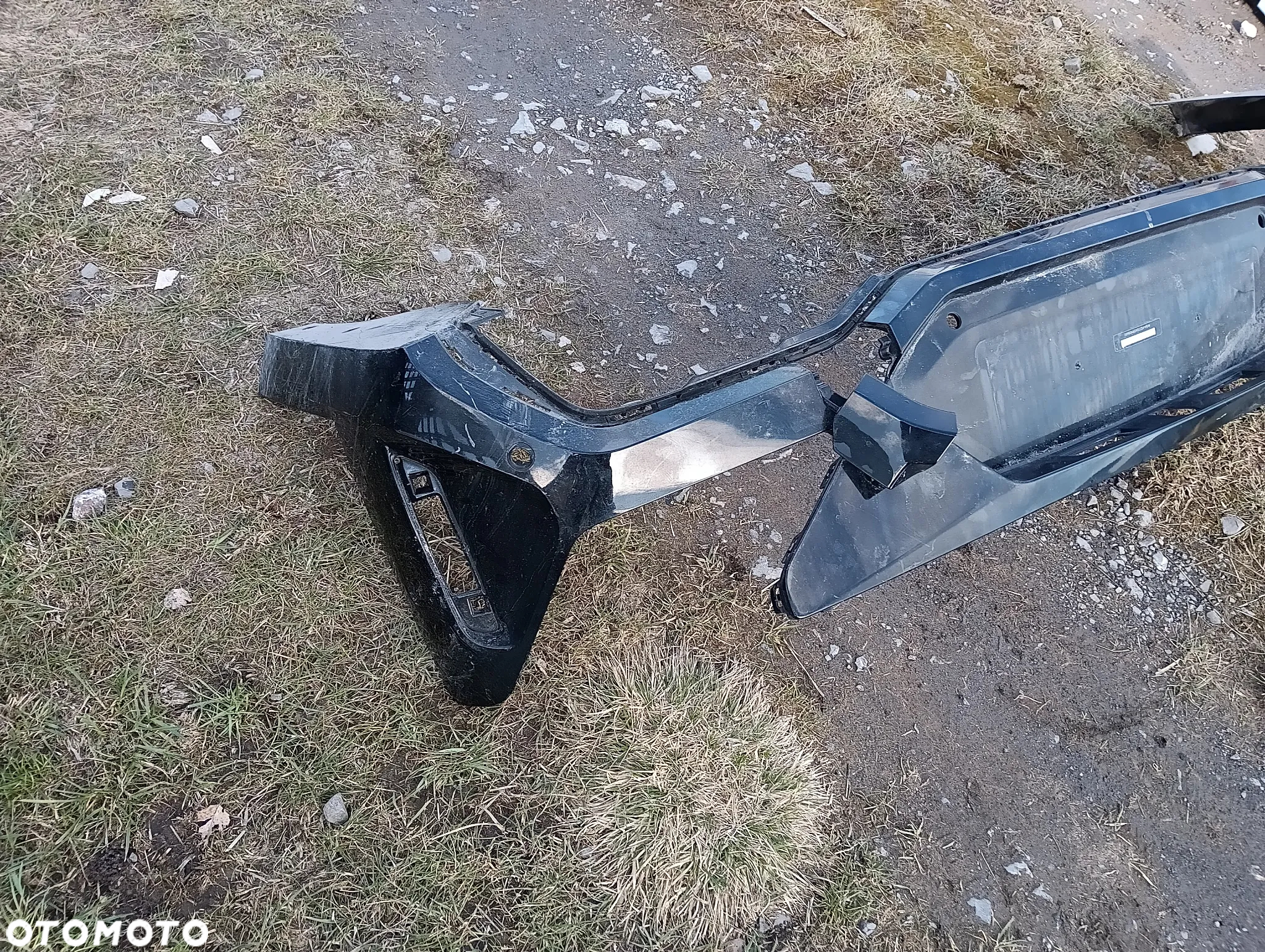 bmw x4 g02 x3 g01 m-pakiet dokladka spojler zderzaka tyl tylni tylny 8081898 - 2