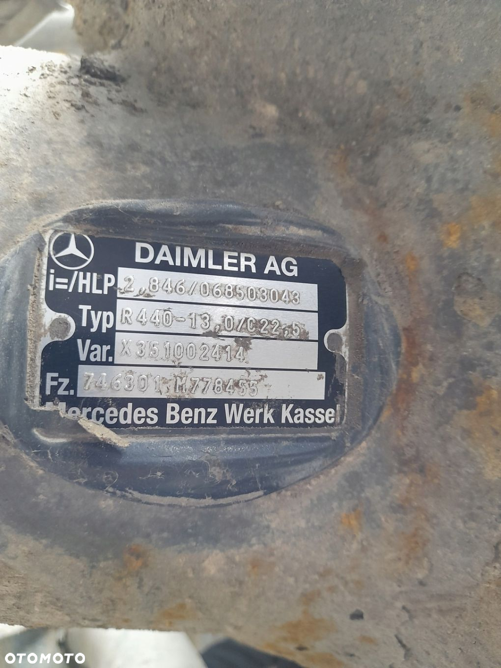 MOST DYFER R440-13 2.846 MERCEDES ACTROS MP4 18R - 4