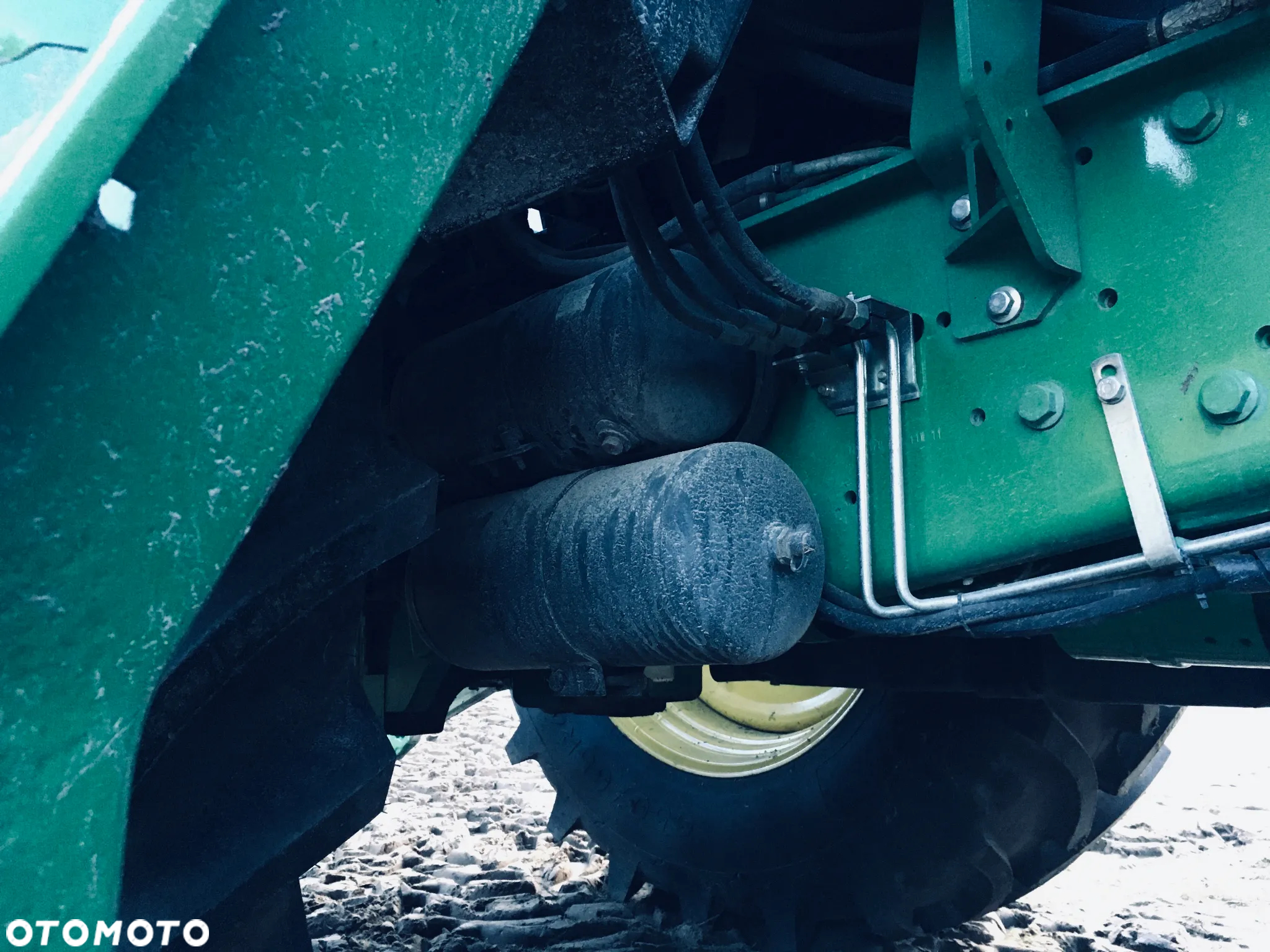 John Deere 7430 Premium Nowe opony Pneumatyka Video - 16