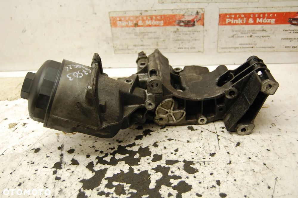 OBUDOWA PODSTAWA FILTRA OLEJU 6750330620 BMW 5 E39 2.5 BENZYNA - 3