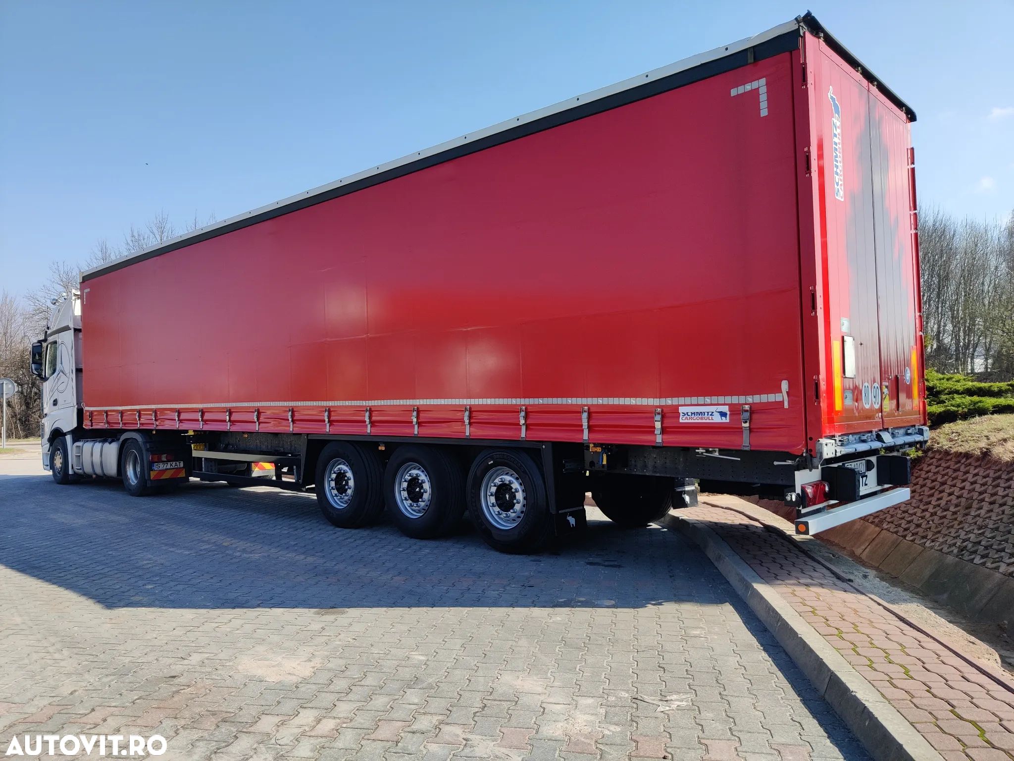 Schmitz Cargobull Prelata standard liftanta - 1