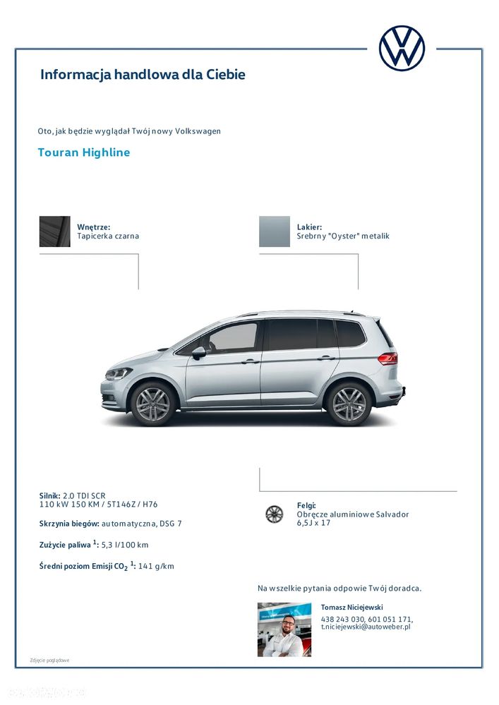 Volkswagen Touran 2.0 TDI BMT Highline DSG - 4