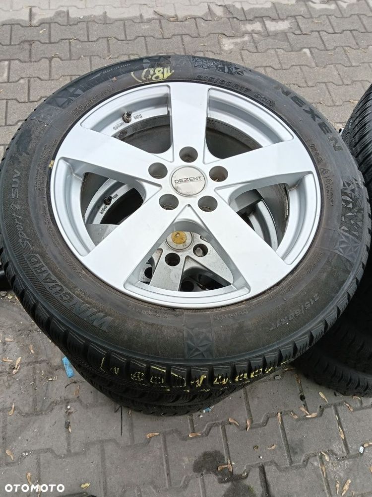 Koła aluminiowe zimowe Nissan renault 5x114 et48 7x17 215/60/17 - 3