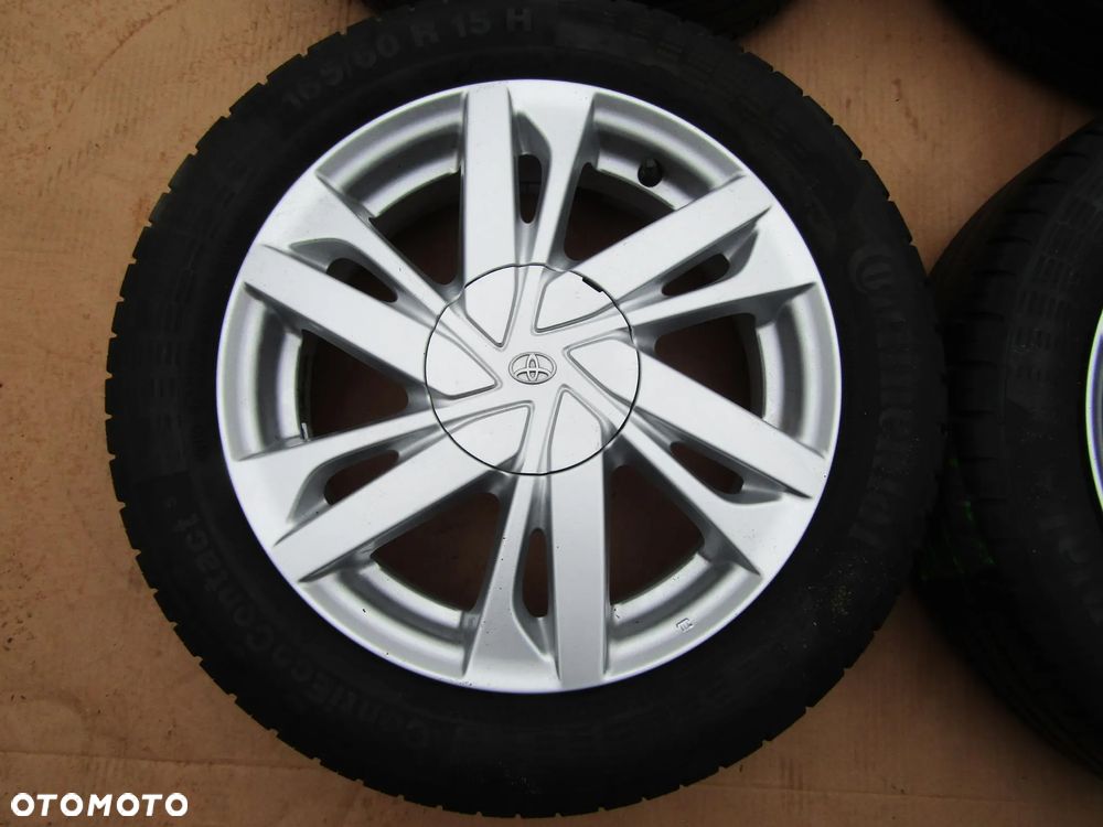 4x FELGI KOŁA 15 Citroen C1 Toyota Aygo II IQ Peugeot 107 108 / + Opony 165/60 LETNIE - 8