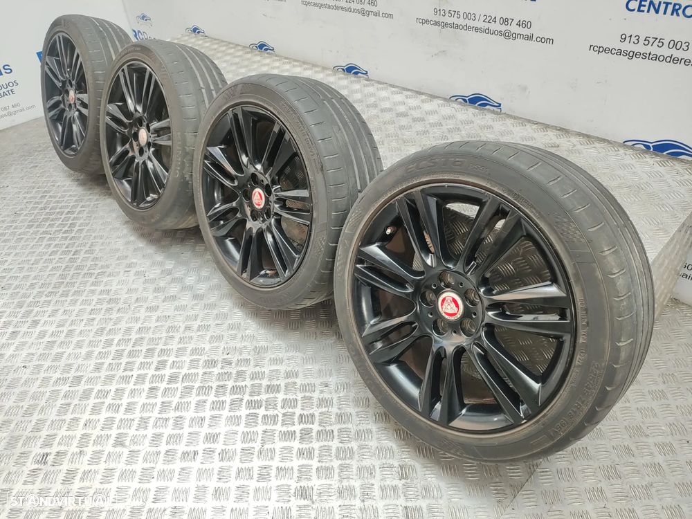 Conjunto de jantes 18 Matrix Jaguar XE X760 7,5J ET46 5x108 Original - 2