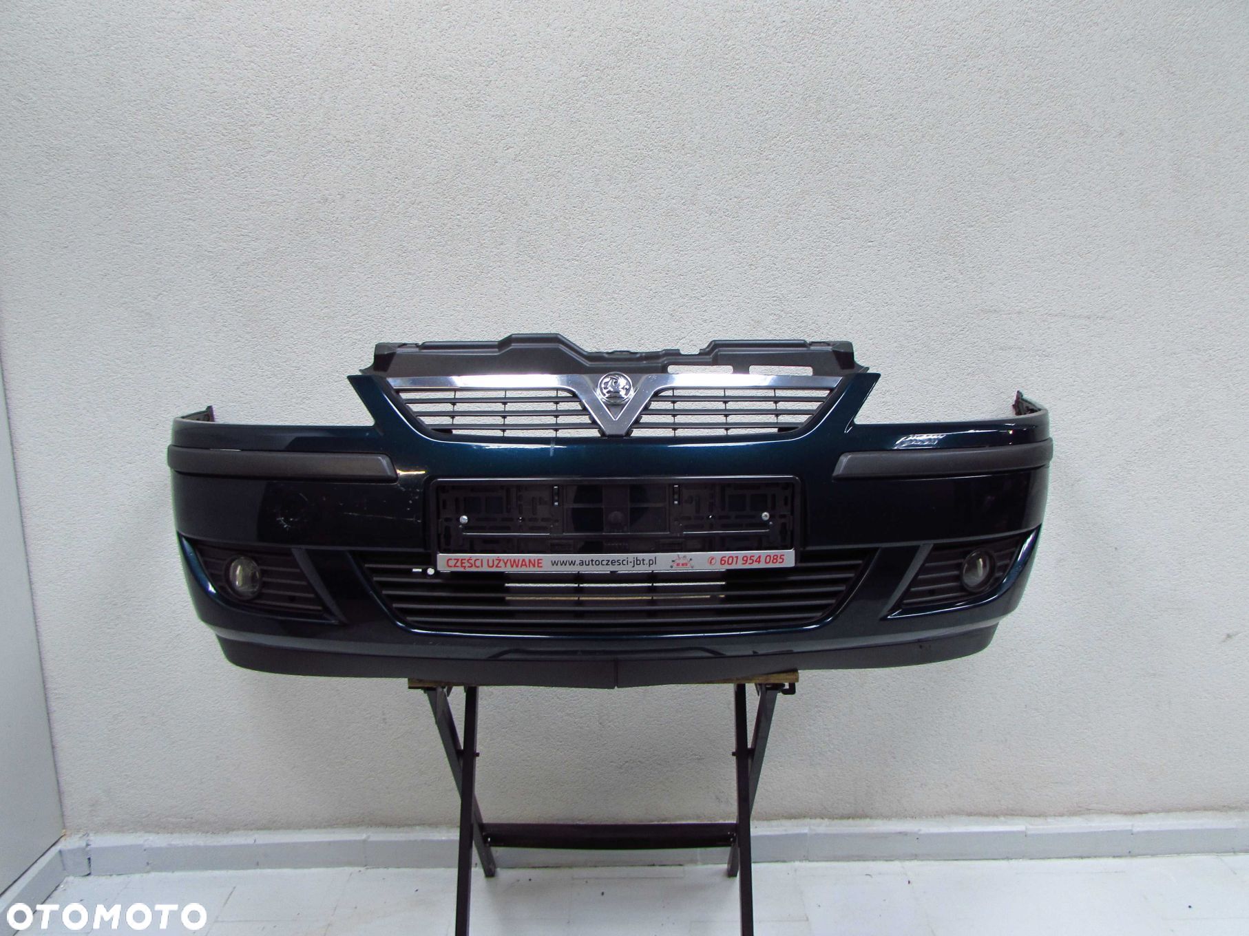 OPEL CORSA C  02-06 ZDERZAK PRZOD HALOGENY KPL Z20U - 1