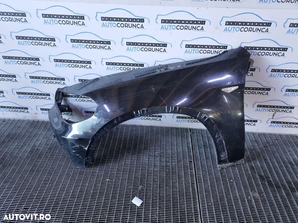 Aripa Stanga Fata BMW X5 E70 2007 - 2010 4 Usi NEGRU (1102) - 1