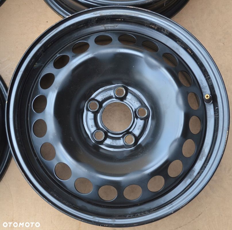 FELGA STALOWA AUDI VW SKODA SEAT 5x100 6J15 ET 29 x1szt F-505 - 6