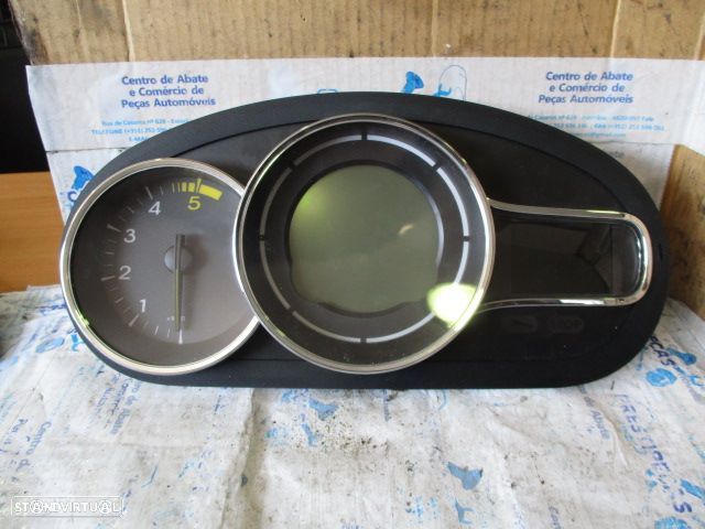 Quadrante A2C53258659 RENAULT MEGANE 3 2010 1.5DCI KM/H  DIGITAL  RENAULT MEGANE 3 PHASE 1  2010 1.5DCI 110CV 5P PRETO KM/H  DIGITAL - 1