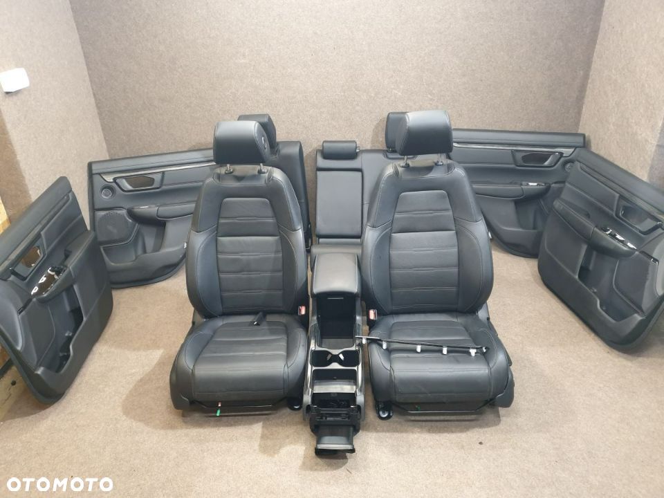 HONDA CR-V 2.0h 19-23r Fotele Kanapy Boczki Skórzane Tunel Komplet - 1