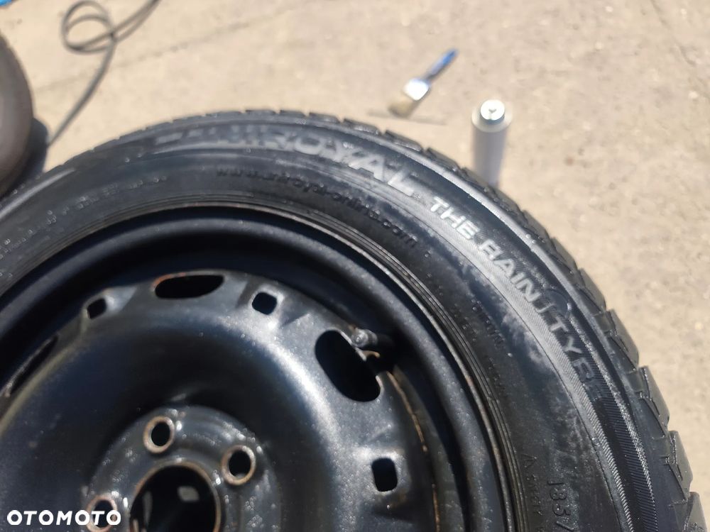 5x100 Felgi Stalowe Stal 14 Koła Zimowe Zima SKODA FABIA PRAKTIK ROOMSTER RAPID SEAT IBIZA CORDOBA TOLEDO IV 4 VW FOX POLO Legnica ALU-RAD 185/60 4mm - 5