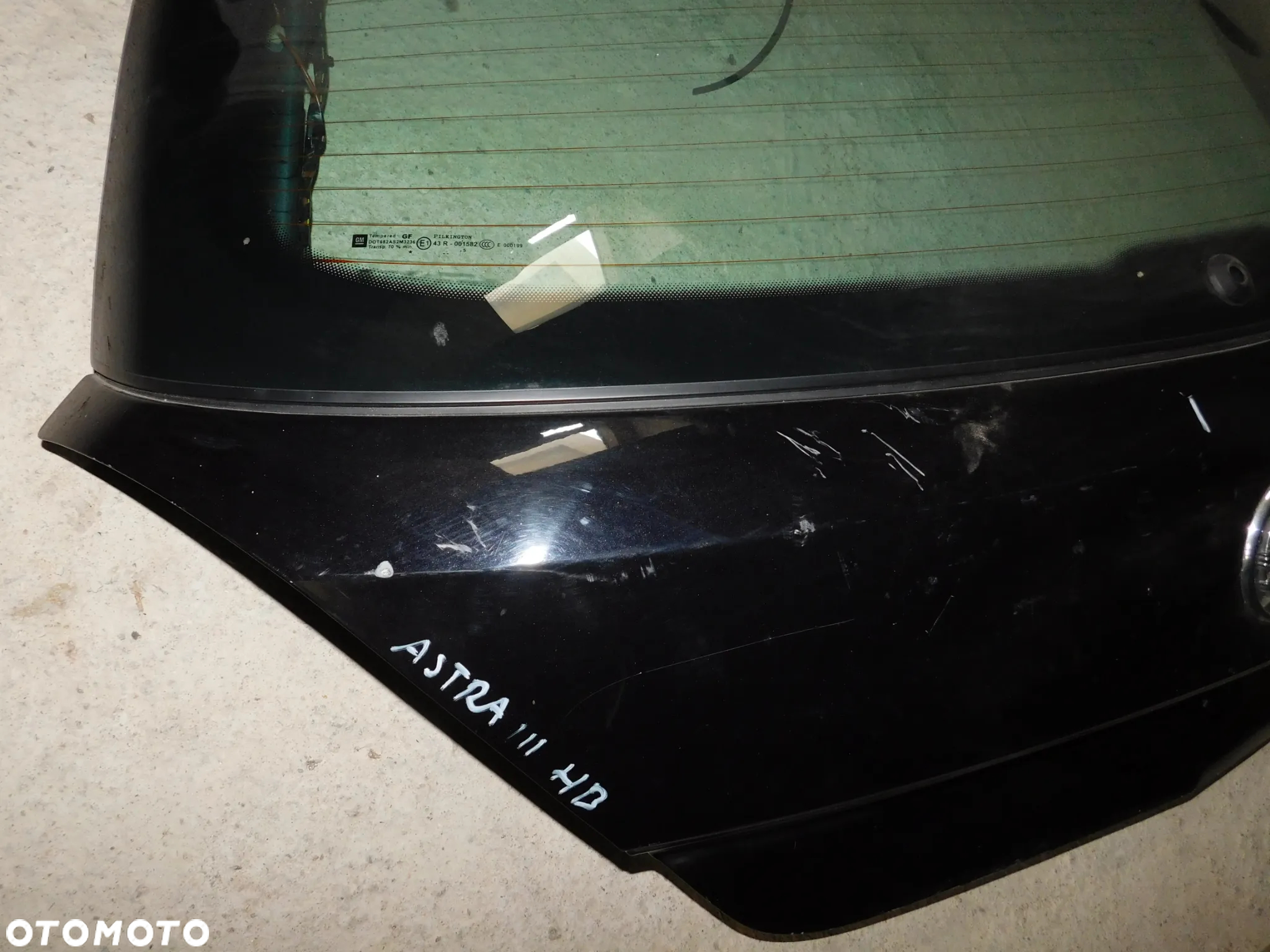 klapa bagażnika OPEL ASTRA III HB Z20R spoiler daszek opc - 2