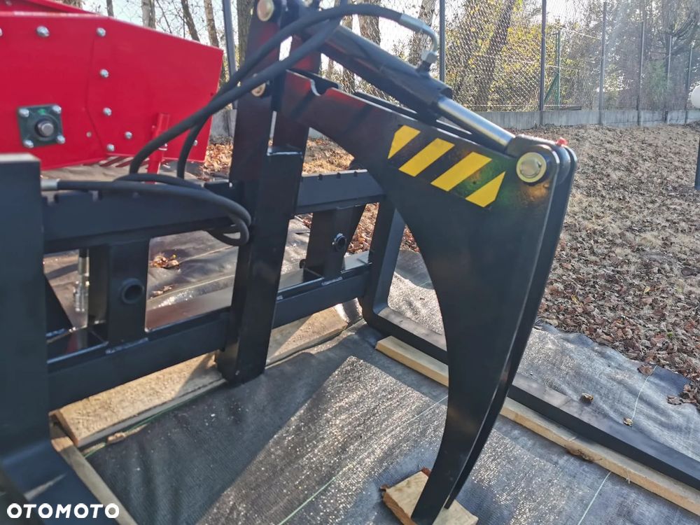 Chwytak do drewna na ramkę paleciaka z siłownikiem - 2