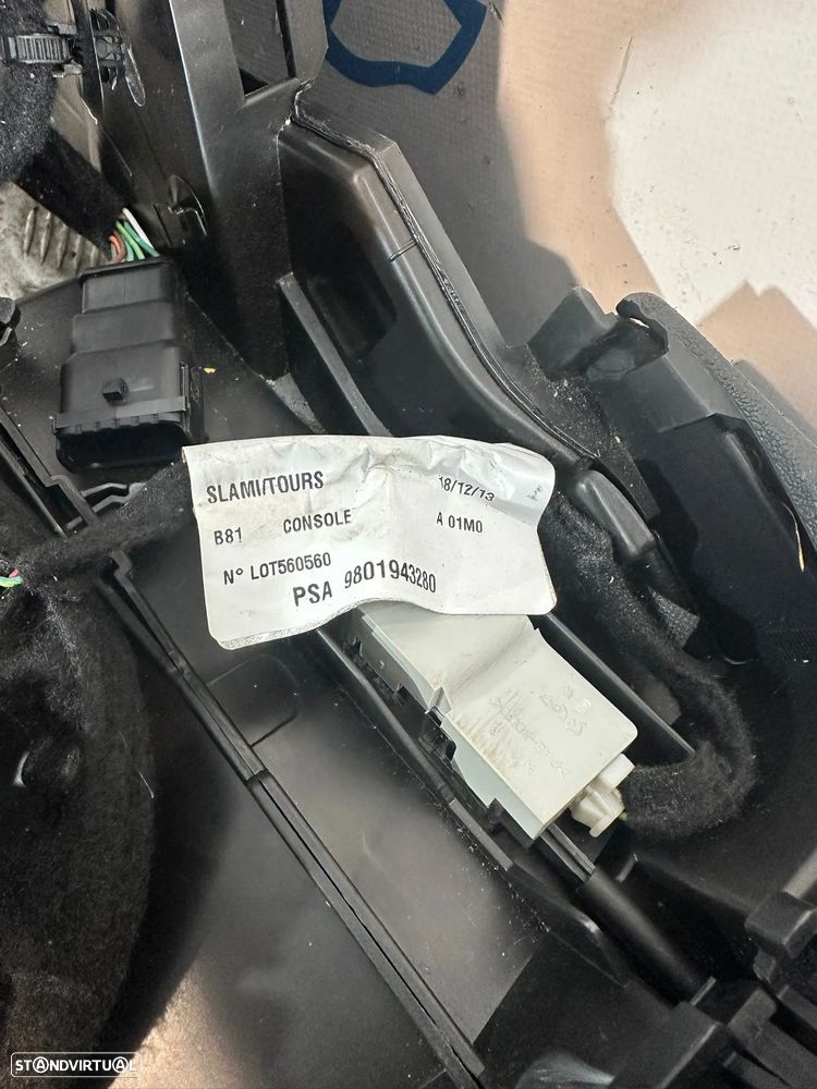 .Consola Central Apoio de Braço Original PSA Peugeot Citroen DS DS5 2011 - 2018 - 8