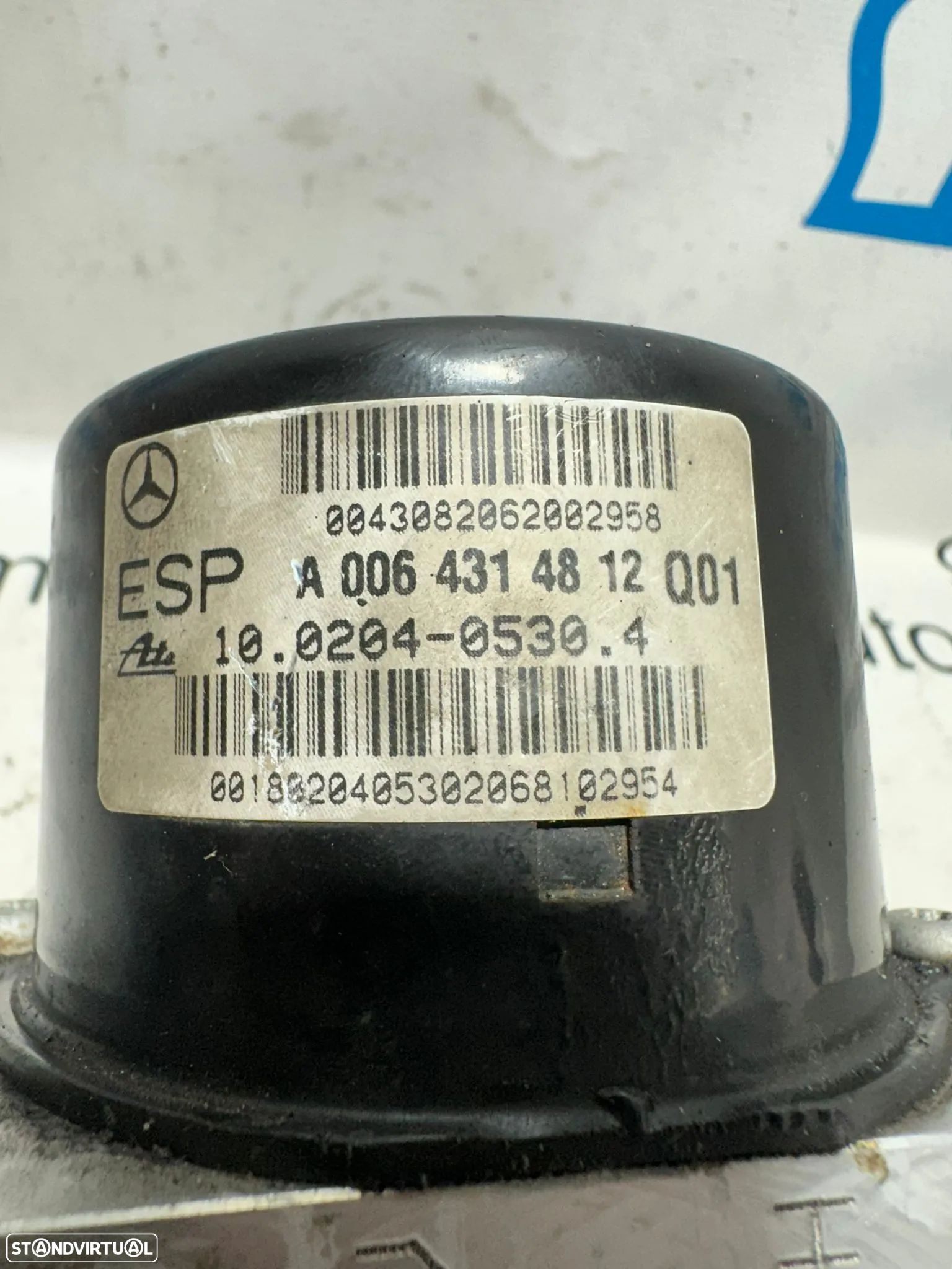 .Modulo ABS Bloco Hidráulico Mercedes Benz A 006 431 48 12 - 10.0204-0530.4 - 1