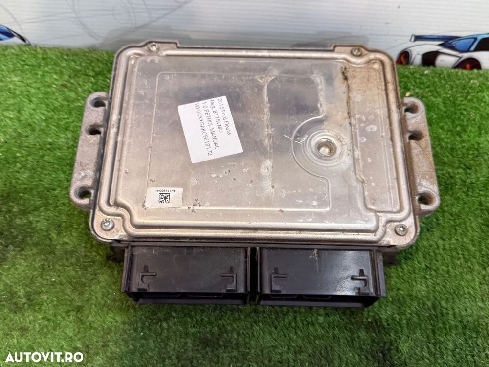CALCULATOR MOTOR ECU FORD FIESTA 1.0 BENZINA 2015 COD OEM F1B1-12A650-AKB CV6A-12B684-BC 2012-2019 - 6