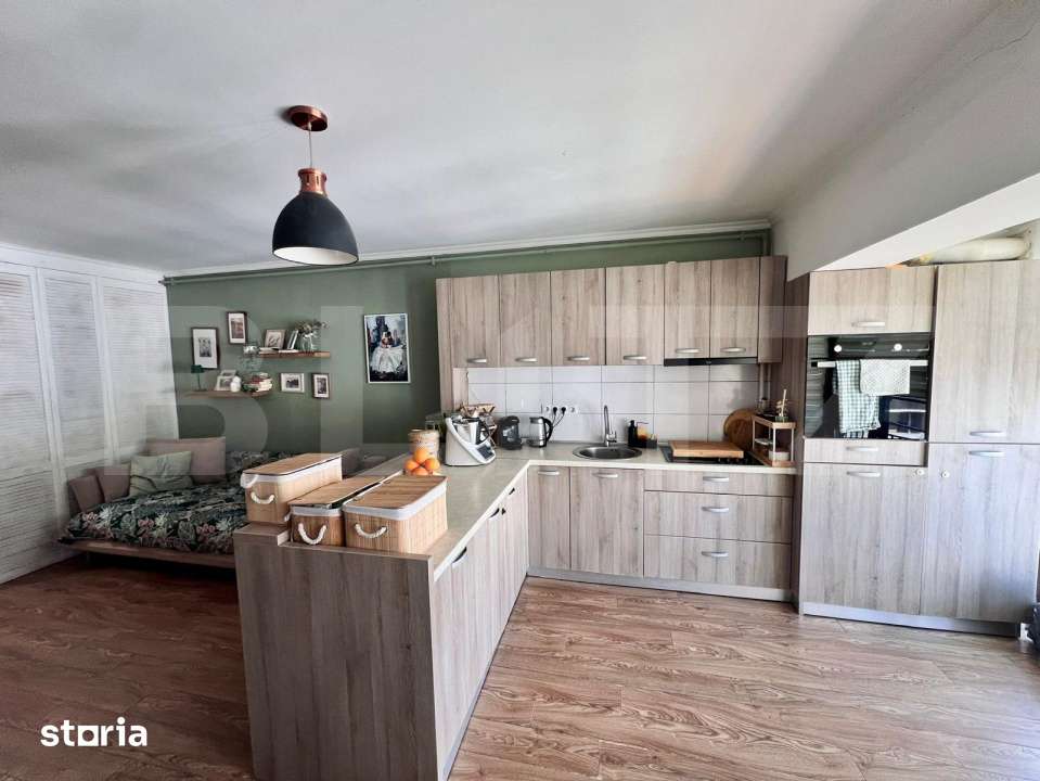 Apartament 2 camere, 56 mp, semidecomandat, 2 parcari, zona Porii — fotografia 3
